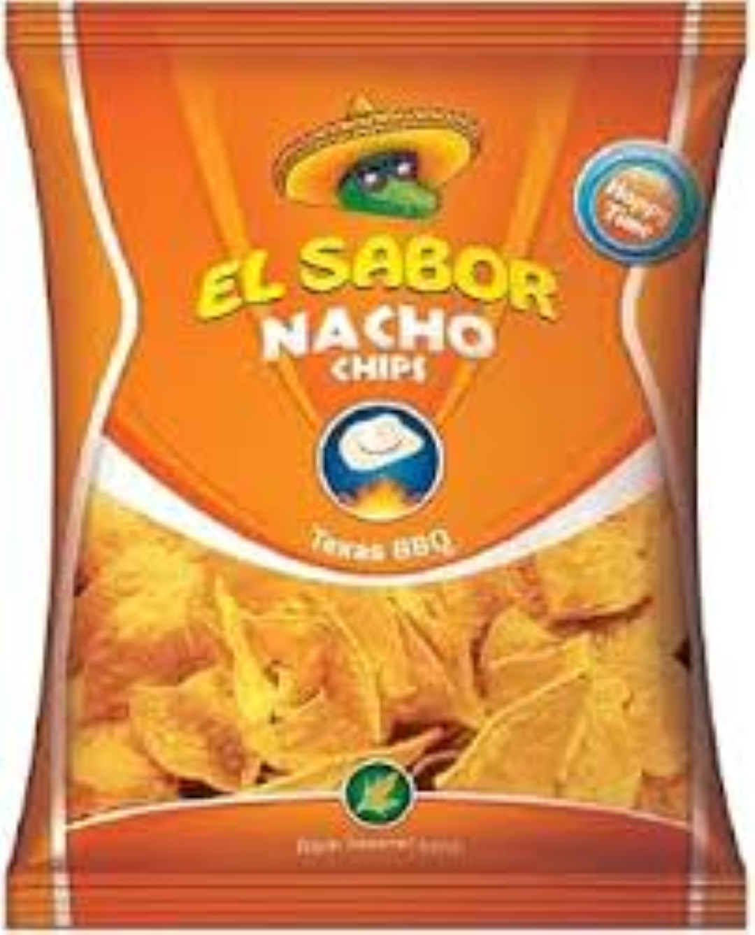 EL SABOR NACHO CHIPS BBQ 225G